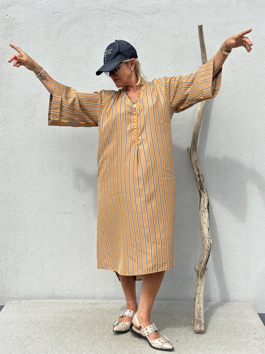 Gaspar 2501739 Mumbai kjole mustard