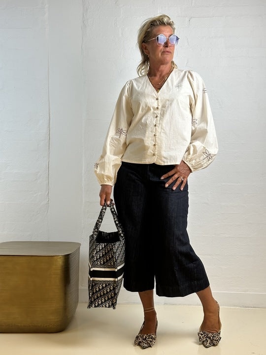 Gaspar 2507304 Valencia poplin shirt off