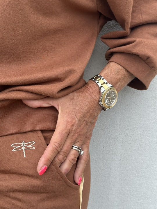 Gaspar 2507920 Samsø sweat pants brown