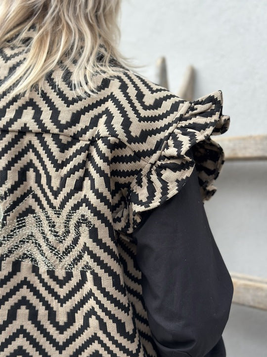 Gaspar 2507312 Toronto waistcoat dark