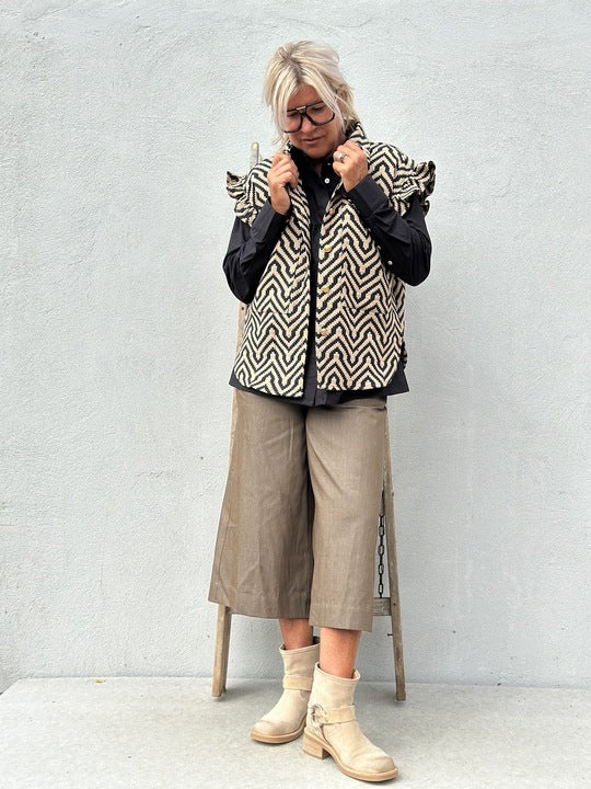 Gaspar 2507312 Toronto waistcoat dark