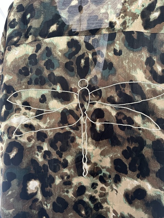 Gaspar 2507711 Miami camo kjole