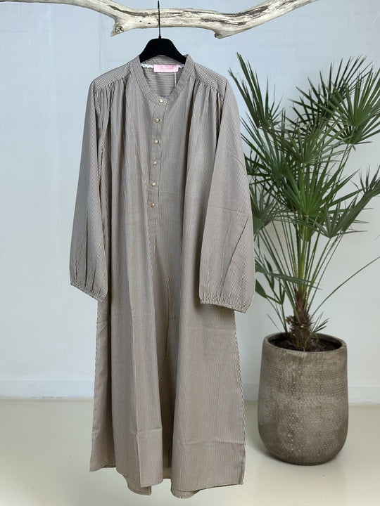 Gaspar 2507723 Luna stripe kjole