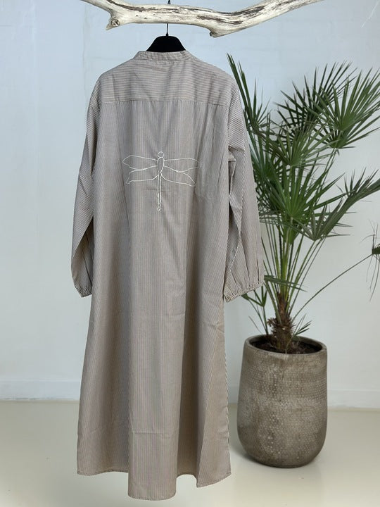 Gaspar 2507723 Luna stripe kjole