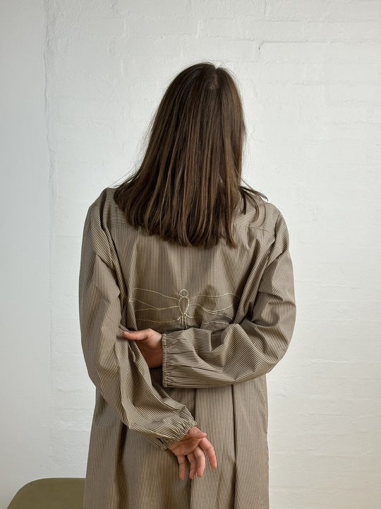 Gaspar 2507723 Luna stripe kjole