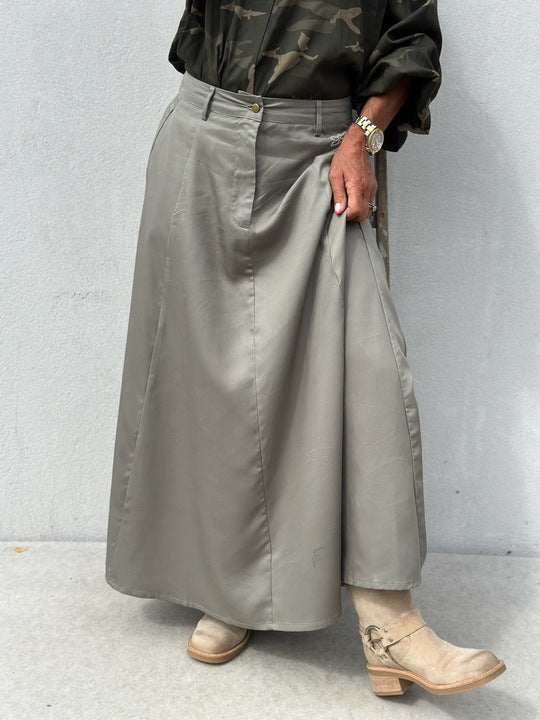 Gaspar 2507903 Seoul skirt teal