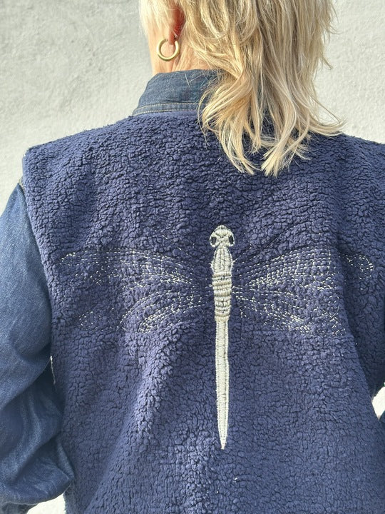 Gaspar 2510301 Duffy waistcoat blue