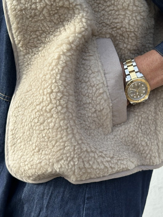 Gaspar 2510301 Duffy waistcoat champagne