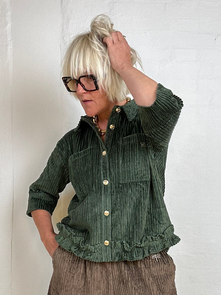 Gaspar 2510303 Vigo corduroy shirt bottle