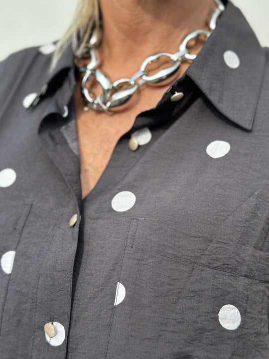 Gaspar 2510305 Malmø skjorte big dot