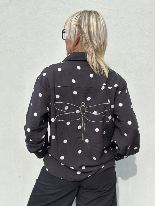 Gaspar 2510305 Malmø skjorte big dot