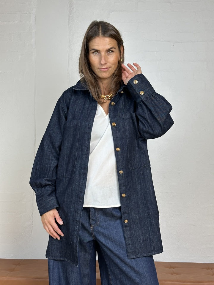 Gaspar 2510317 Stockholm denim shirt blue