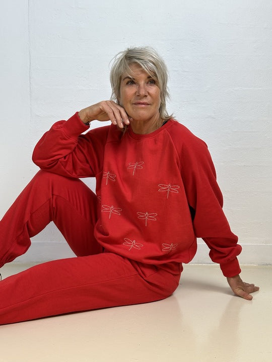 Gaspar 2510324 Fanø sweatshirt red