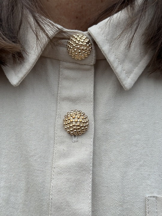 Gaspar 2510339 Vigo canvas shirt beige