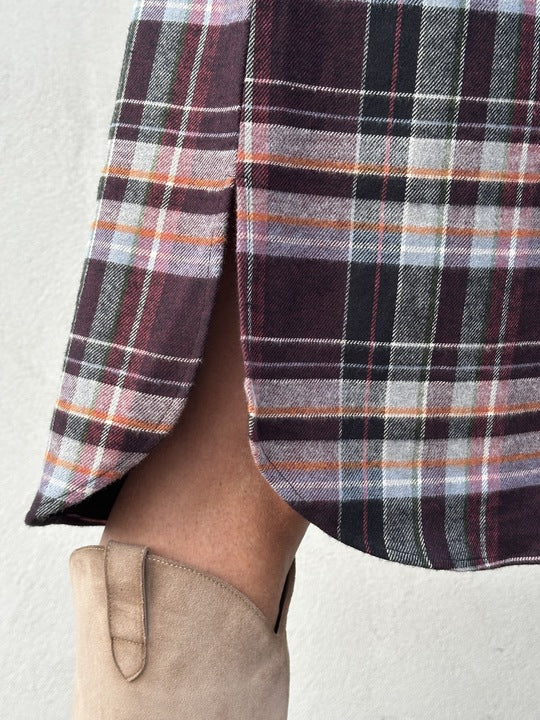 Gaspar 2510340 Aston skjorte brushed multi