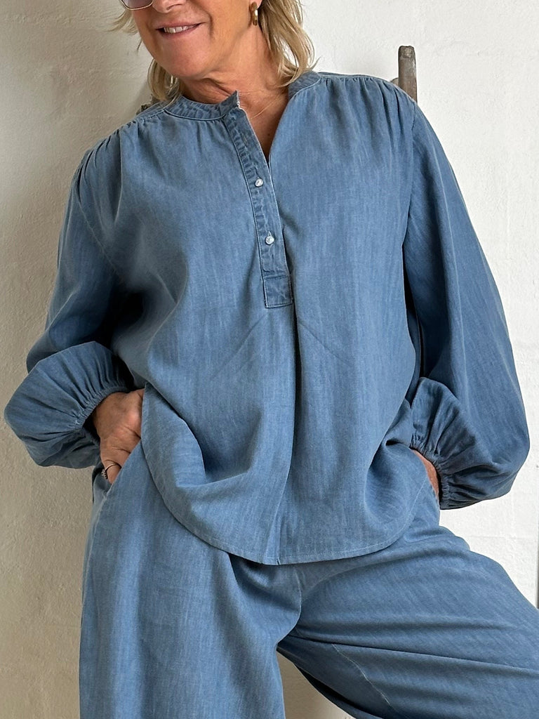 Gaspar 2510343 Læsø denim shirt blue