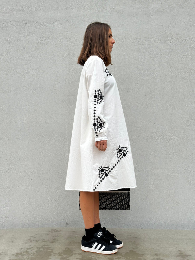 Gaspar 2510710 Berlin dress white