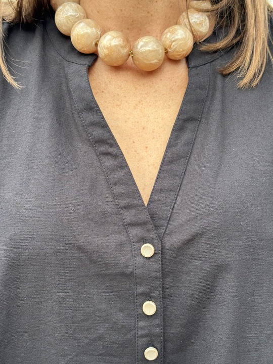 Gaspar 2510713 Kenya dress black