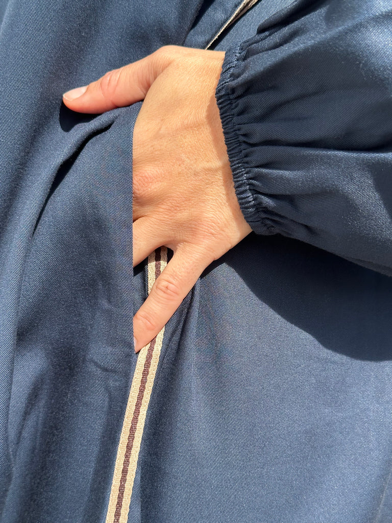 Gaspar 2510714 Love dress tencel dark