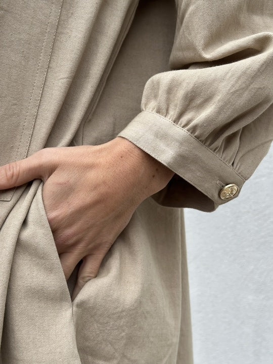 Gaspar 2510722 Rio dress canvas sand