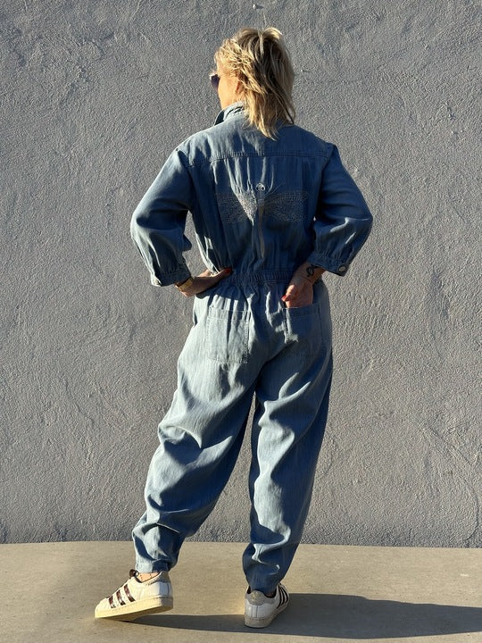 Gaspar 2510915 Belize jumpsuit blue