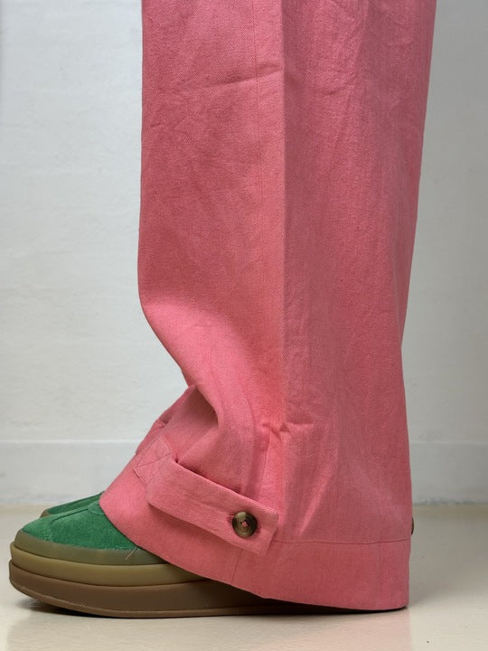 Gaspar 2510921 Dalton chino pants coral