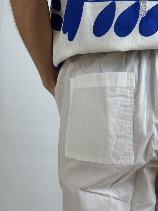 Gaspar 2510925 Honolulu pants poplin white