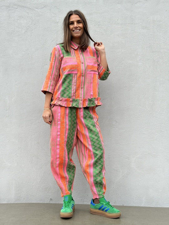 Gaspar 2510930 Colorado jacquard pink multi