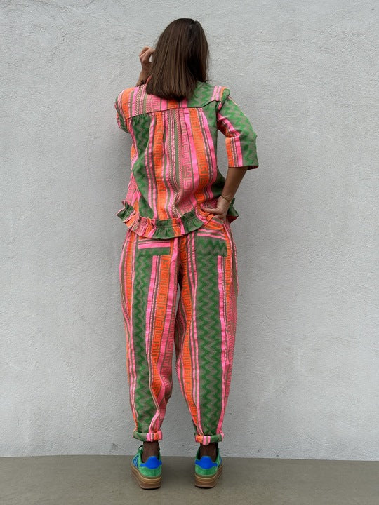 Gaspar 2510930 Colorado jacquard pink multi