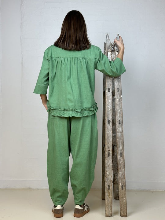 Gaspar 2510339 Vigo canvas shirt pistachio