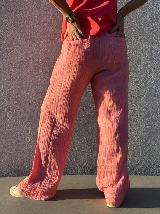 Gaspar 2510932 Samba pants coral