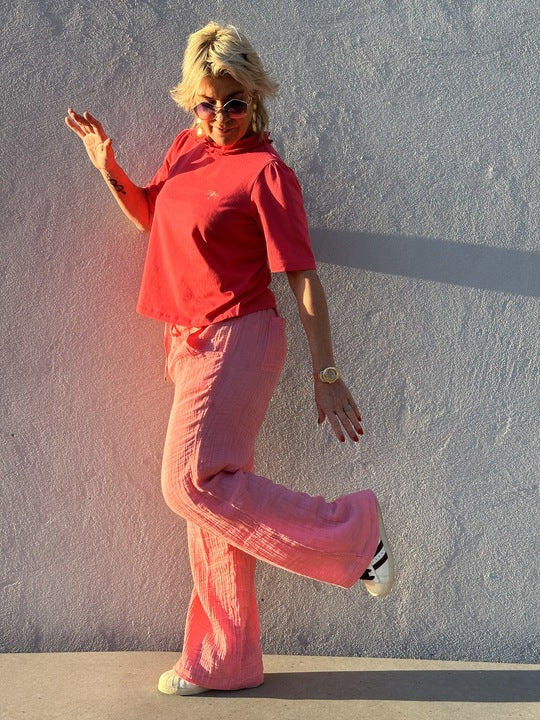 Gaspar 2510932 Samba pants coral