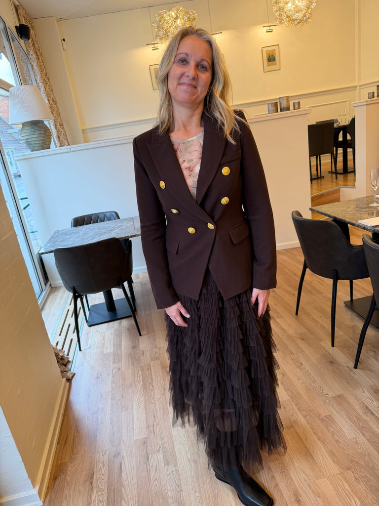 By Engbork Eleanor blazer gold brown