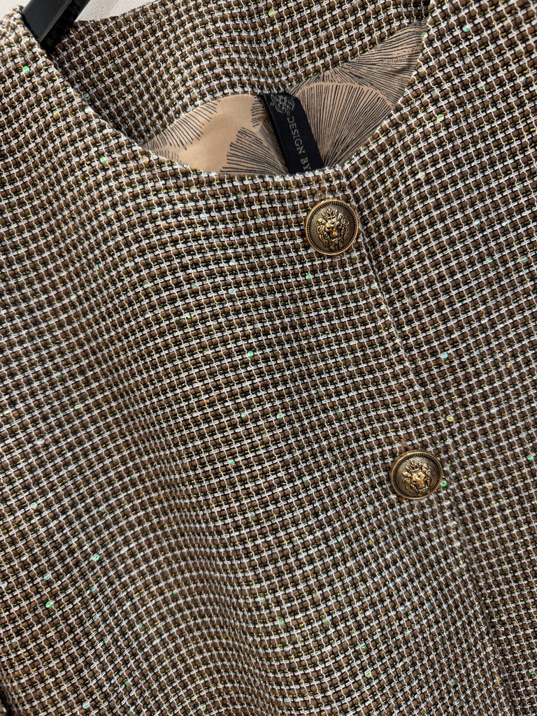 Design By Laerke Alberte kort jakke sequins