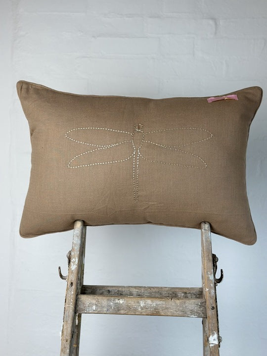 Gaspar 2601113 Ida cushion pillow solid sand