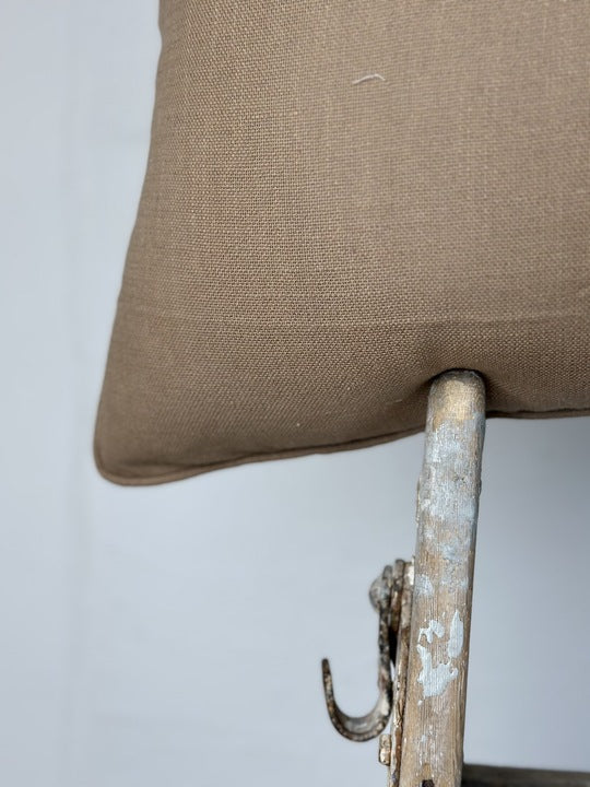 Gaspar 2601113 Ida cushion pillow solid sand