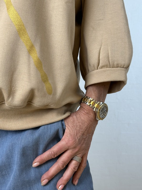 Gaspar 2601300 Fanø sweatshirt sand