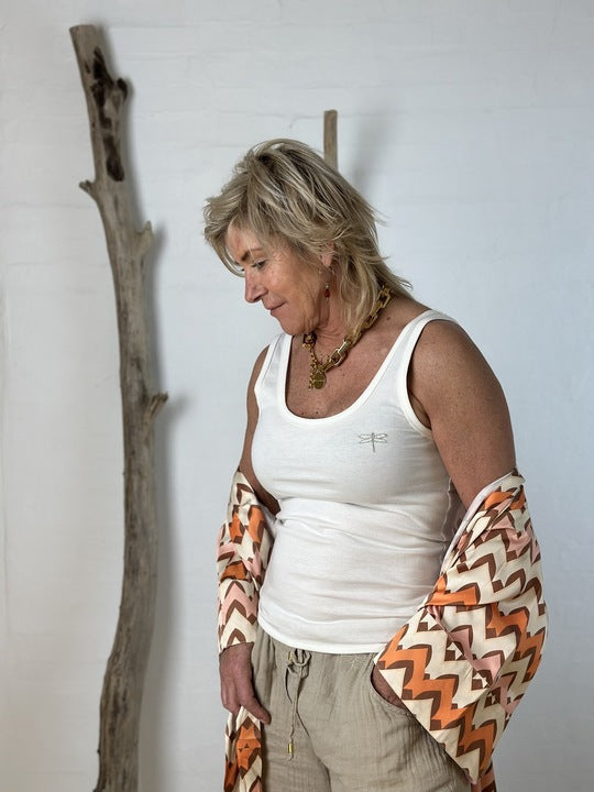 Gaspar 2601301 Osaka tanktop white