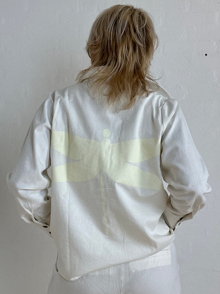 Gaspar 2601315 Lyon canvas shirt white