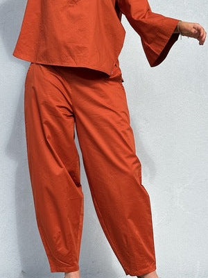 Gaspar 2510922 Colorado poplin pants burnt sienna