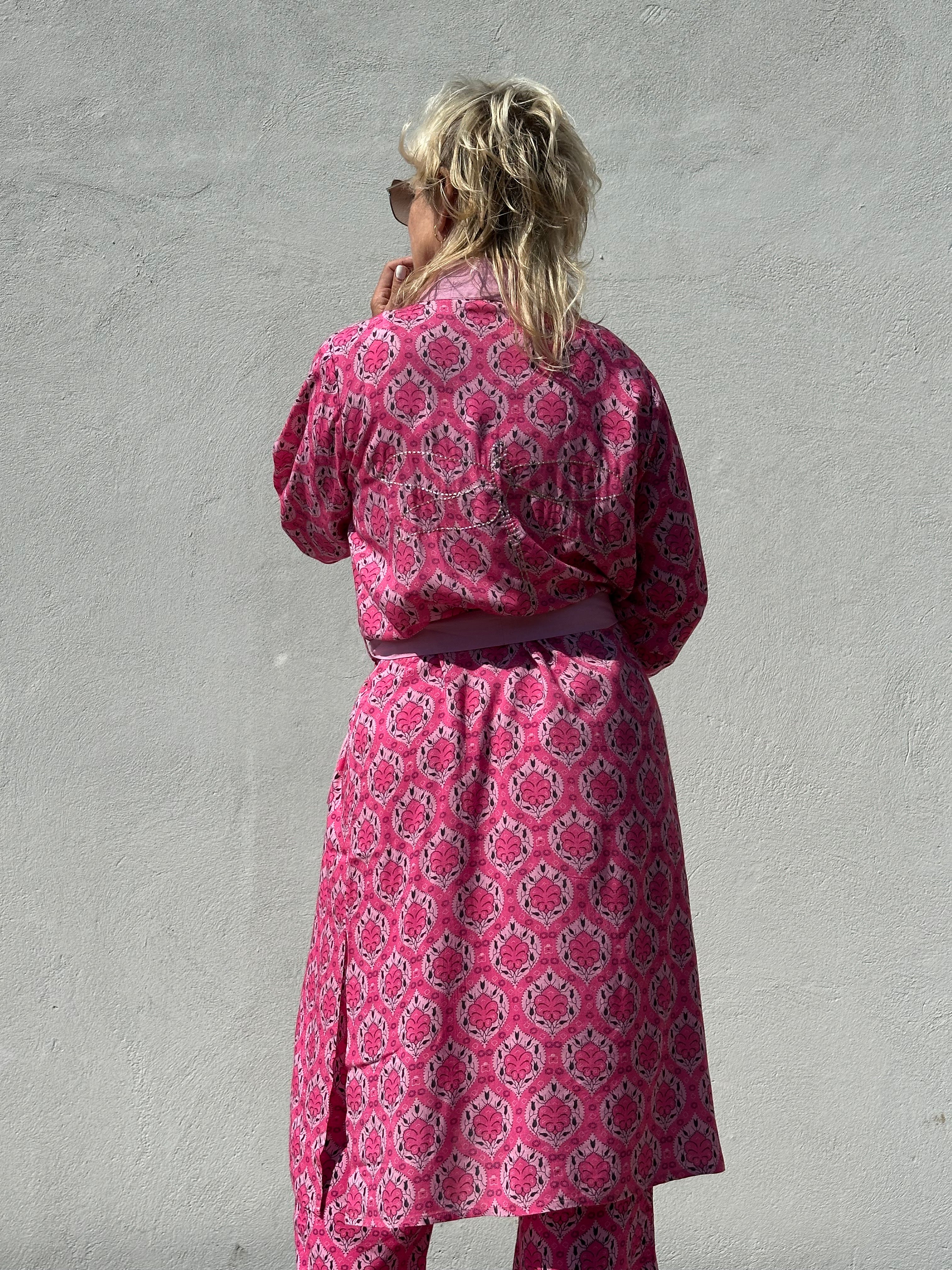 Gaspar 2601501 Yolo kimono pink