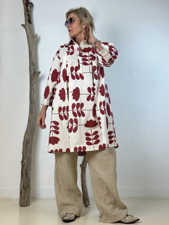 Gaspar 2601701 Bombay print dress