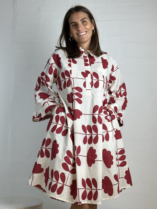 Gaspar 2601701 Bombay print dress