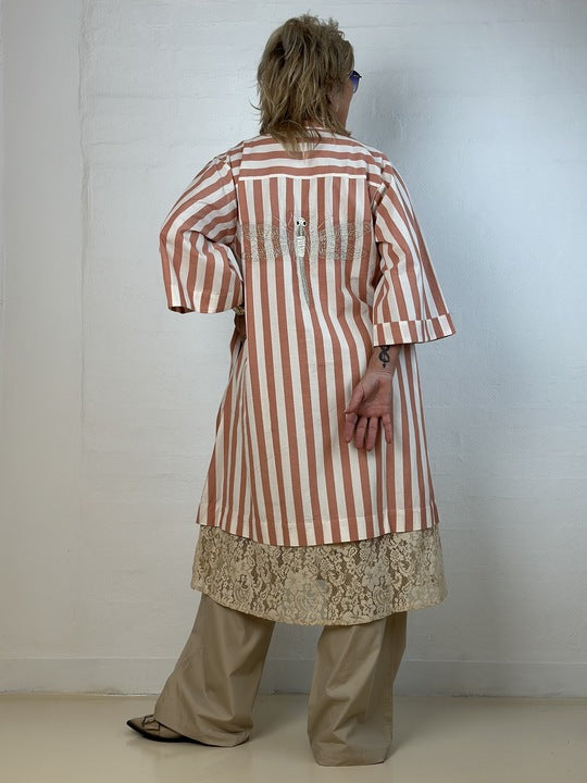 Gaspar 2601703 Mumbai lace dress off white