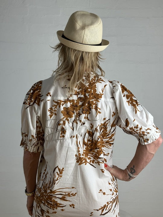 Gaspar 2601710 Tunø dress print white