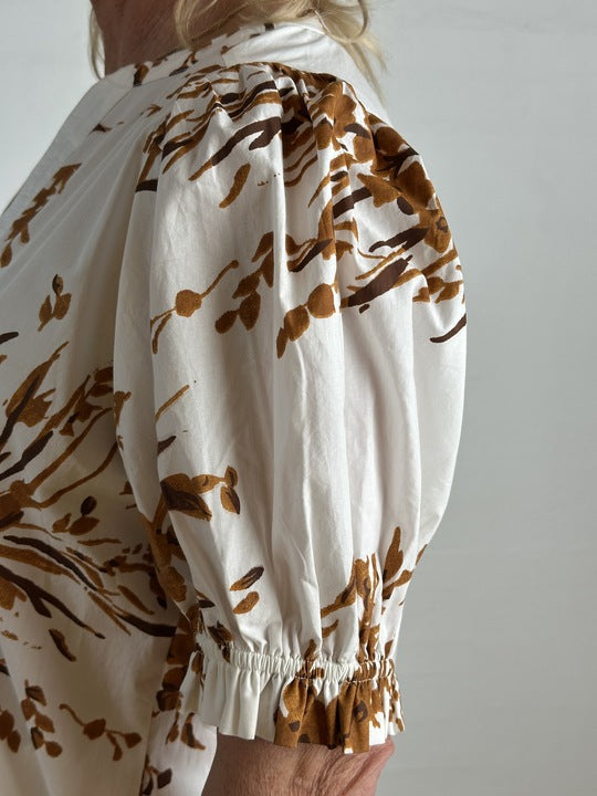 Gaspar 2601710 Tunø dress print white