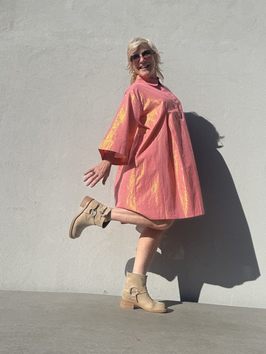 Gaspar 2601715 Bombay dress shiny