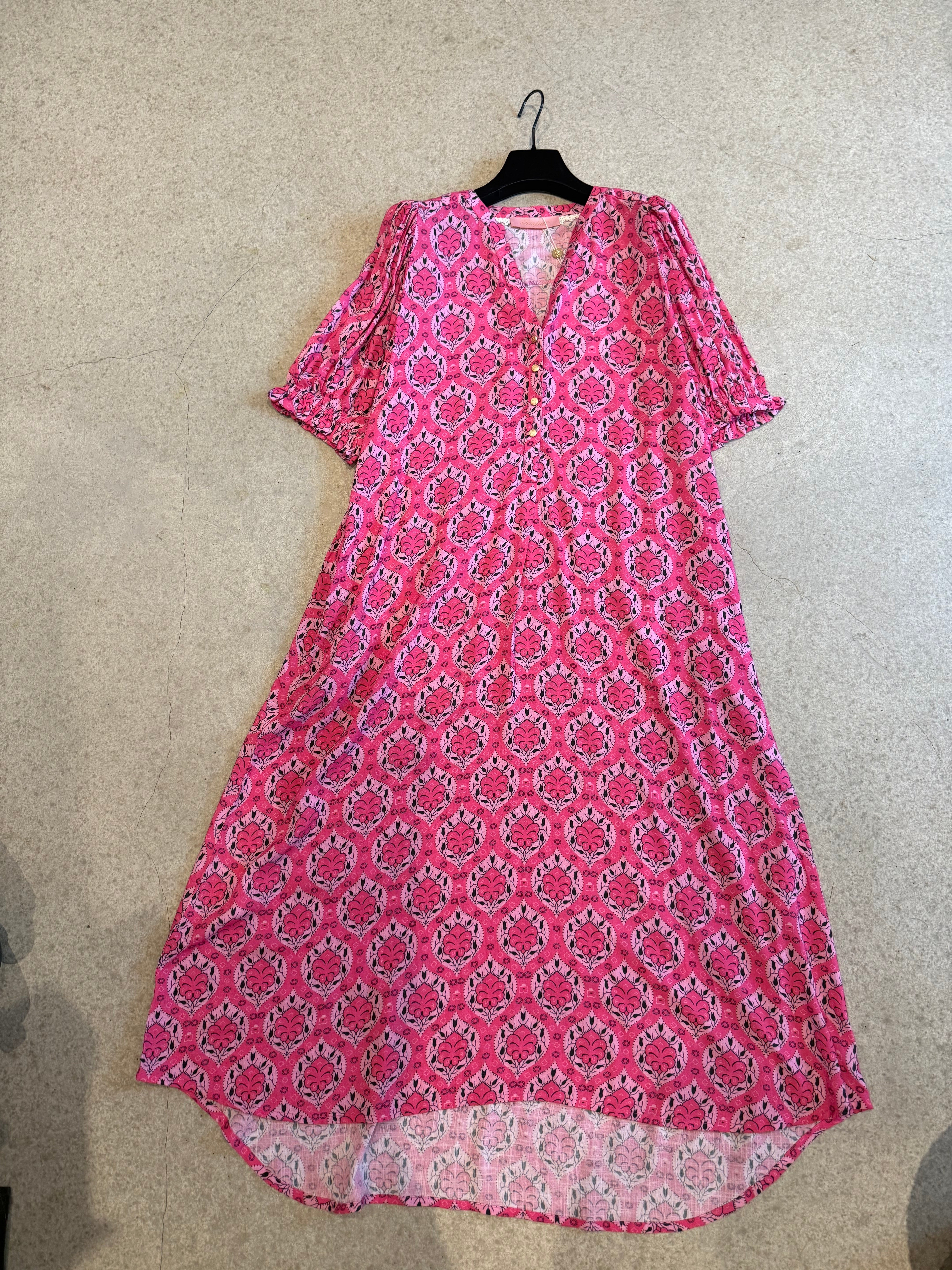 Gaspar 2601728 Tunø dress print pink