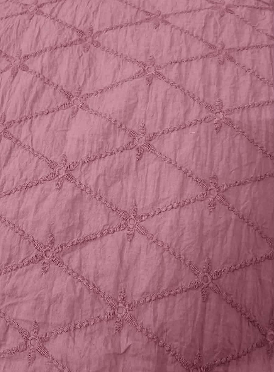 Gaspar 2601733 Jada dress broderi anglaise rose