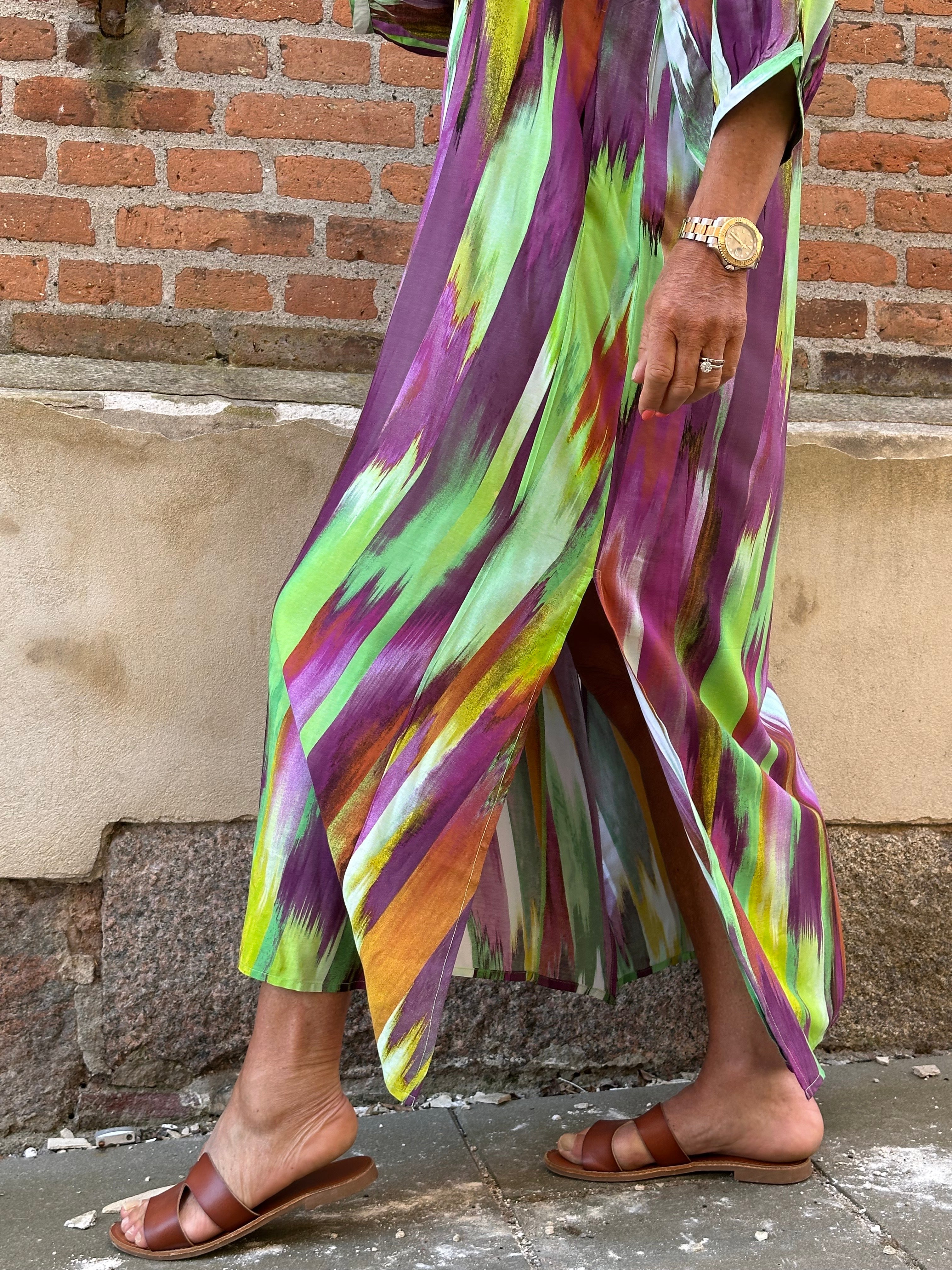 Gaspar 2601777 Athen dress print multi